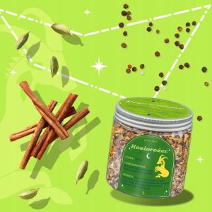 Cup&You Zestaw prezentowy KOZIOROŻEC herbata i świeczka zapachowa dla osoby ze znakiem zodiaku koziorożca - prezent upominek dla kobiety faceta mamy taty babci dziadka 7