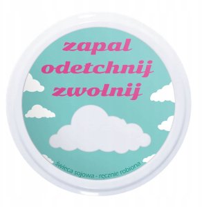 Cup&You ręcznie robiona świeca sojowa zapachowa w szkle 25h palenia 150ml 4