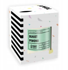 Cup&You ręcznie robiona świeca sojowa zapachowa w szkle BUKIET PIWONII 50h palenia 300ml - prezent upominek dla kobiety mamy dziewczyny żony babci niej 4