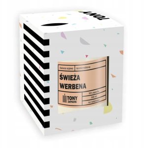 Cup&You Naturalna ręcznie robiona świeca sojowa zapachowa w szkle ŚWIEŻA WERBENA 50h palenia 300ml - prezent upominek dla kobiety mamy dziewczyny żony babci niej 4