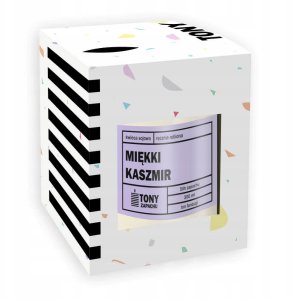 Cup&You Naturalna ręcznie robiona świeca sojowa zapachowa w szkle MIĘKKI KASZMIR 50h palenia 300ml - prezent upominek dla kobiety mamy dziewczyny żony babci niej 4