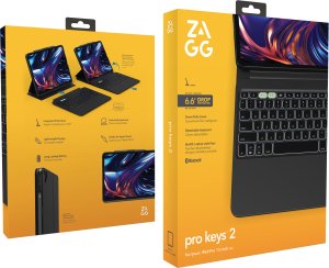 iFrogz Klawiatura Bluetooth ZAGG Pro Keys 2 do iPad Pro 13 cale (M4) czarny (103414678) 8