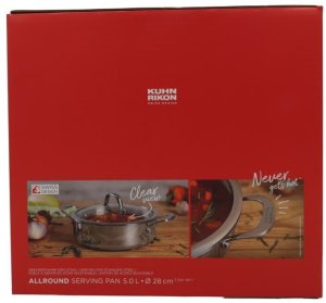 Patelnia Lumarko Kuhn Rikon allround Patelnia do serwowania niepowlekana 5,0 L 28 cm (37478) 7