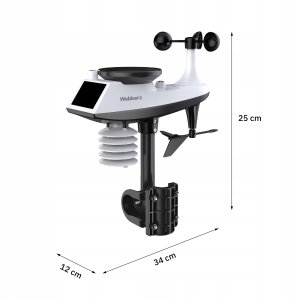 Webber Stacja pogodowa WS603 WIFI Tuya Multisensor Czujnik wiatru deszczu 2