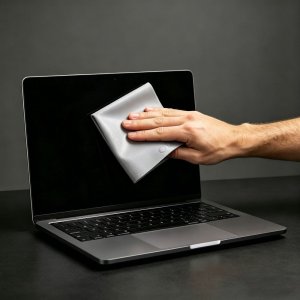 Tech-Protect Ściereczka Do ekranów Tech-Protect Polishing cloth Laptop 15-16 Grey 7