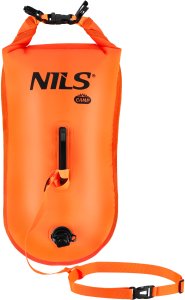 Avenli NILS NC1772 Dmuchana bojka do pływania 28 L Pomarańczowa 3