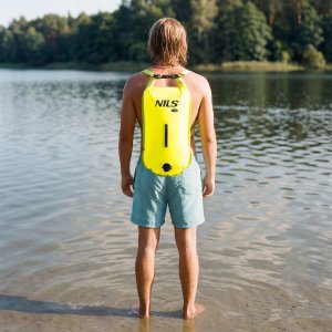Avenli NILS NC1772 Dmuchana bojka do pływania 28 L Żółta 6