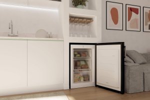 Zamrażarka Candy City Mini Freezer 300 90 L wysokość 86 cm czarny - Saldetava CNUQ2L58EBH (8059019103099) 4