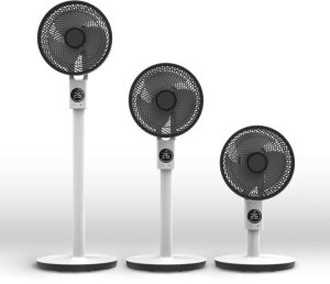Termowentylator Meaco Sefte 10 pedestal fan (white/black) 3