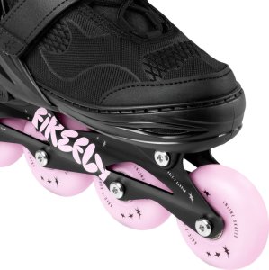 Spokey Łyżworolki Spokey Firefly czarno-różowe 946365-946366 35-38 5