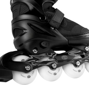 Spokey Łyżworolki Spokey Firefly czarno-białe 946367-946368 39-42 6