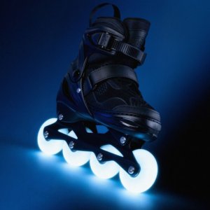 Spokey Łyżworolki Spokey Firefly czarno-białe 946367-946368 39-42 7