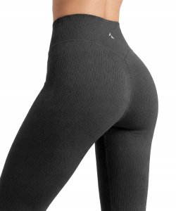 Carpatree Damskie legginsy getry Carpatree Rib Profile Shade Grey 2