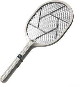 NO PEST Elektryczna Łapka Packa Lampa Owadobójcza UV Led 2w1 na Komary Muchy Muszki Osy Paletka Rażąca Prądem 3000V 4