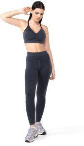 Carpatree Damskie legginsy getry Carpatree Marble Story Midnight Mist 2