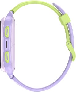 Smartwatch THD LAGENIO dla dzieci K9, Premium 4G z funkcją telefonu &amp; AI, Slim, Lokalizacja GPS, Kontrola rodzicielska, Przycisk SOS, Fioletowy 3