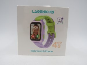 Smartwatch THD LAGENIO dla dzieci K9, Premium 4G z funkcją telefonu &amp; AI, Slim, Lokalizacja GPS, Kontrola rodzicielska, Przycisk SOS, Fioletowy 5