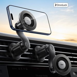 ESR Omnilock Magnetic Magsafe Vent Car Mount Black 4