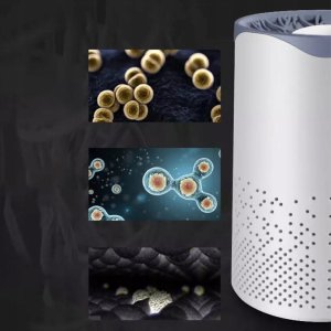 Oczyszczacz powietrza Media-Tech Oczyszczacz powietrza UV, USB biurkowy 60m3/h, Usuwa dym i kurz 7