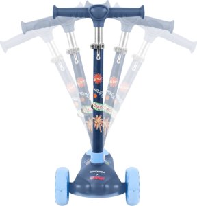 Hulajnoga Spokey Fiori Niebieski 3