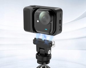 Szybkozłączka Puluz Mocowanie Uchwyt Szybkozłączka Magnes Na Gwint 1/4"" I Stopkę Iso Do Insta360 Go Ultra / Puluz / Pu1073b 4