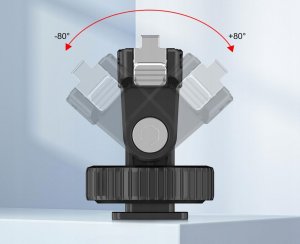Szybkozłączka Puluz Mocowanie Uchwyt Szybkozłączka Magnes Na Gwint 1/4"" I Stopkę Iso Do Insta360 Go Ultra / Puluz / Pu1073b 6
