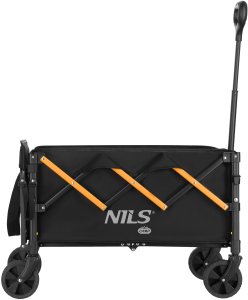 Nils Extreme NC2608 Wózek turystyczny składany czarno-pomarańczowy 100L NILS CAMP 5