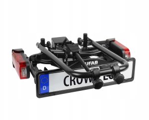 Eufab Eufab 11582 CROW PLUS Bagażnik Rowerowy na 2 Rowery Na Hak max 50kg 2