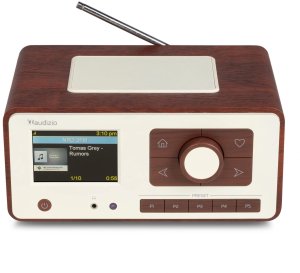 Radio Audizio Radio internetowe DAB+ Dozza brązowe Audizio one size 3
