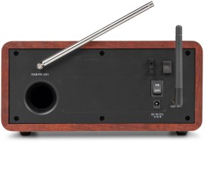 Radio Audizio Radio internetowe DAB+ Dozza brązowe Audizio one size 5