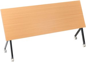 Biurko Beliani Bendi Brązowe 180 cm x 60 cm 5