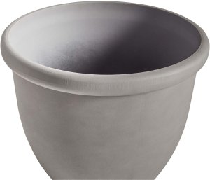 Beliani Doniczka TESALIA Plastik 49 cm Szary 6