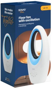 Wentylator Savio podłogowy z oscylacją AD-03 8