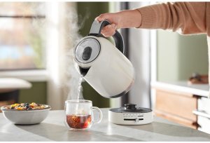 Czajnik KitchenAid Czajnik elektryczny 1,7 l 2400 W Czarny Stal nierdzewna Biały 3