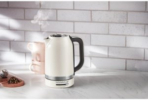 Czajnik KitchenAid Czajnik elektryczny 1,7 l 2400 W Czarny Stal nierdzewna Biały 4