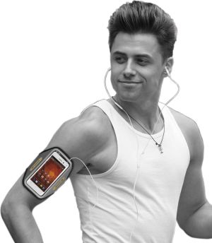 Sencor Sportowe etui na telefon na ramię Yenkee (YBM A505XL) 2