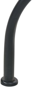 Beliani Stolik bistro ANAPO 60 cm Metal Czarny 6