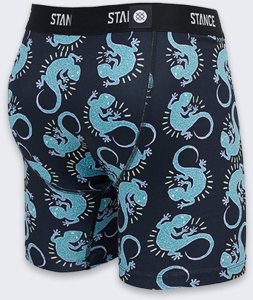 NORMANN Bokserki Stance Gecko Brief BLACK 2