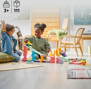 LEGO Duplo Kreatywne rampy 3 w 1 z pojazdami (10478) 2