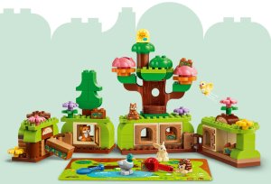 LEGO Duplo Las odkrywców z dzikimi zwierzętami (10480) 4