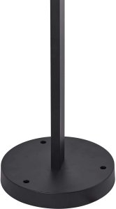 Beliani Stojąca lampa ogrodowa KULSI Czarny 7