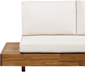 Beliani Sofa ogrodowa dla 2 osób MARETTIMO Certyfikowane drewno akacjowe Brązowy 6