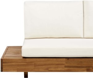 Beliani Sofa ogrodowa dla 3 osób MARETTIMO Certyfikowane drewno akacjowe Brązowy 6