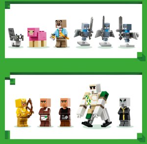 LEGO Minecraft Najazd przywoływaczy na wioskę (21596) 5