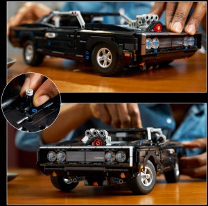 LEGO Technic Samochód Fast and Furious Dodge Charger R/T (42231) 3