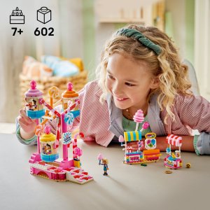 LEGO Friends Cukierkowo-babeczkowy diabelski młyn (42700) 2