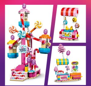 LEGO Friends Cukierkowo-babeczkowy diabelski młyn (42700) 3