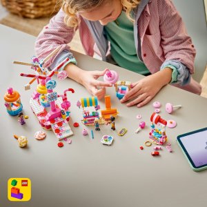 LEGO Friends Cukierkowo-babeczkowy diabelski młyn (42700) 6