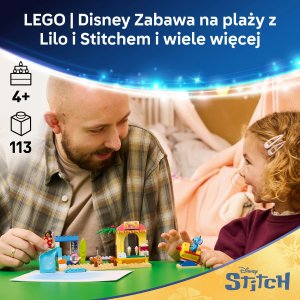 LEGO Disney Zabawa na plaży z Lilo i Stitchem (43280) 2