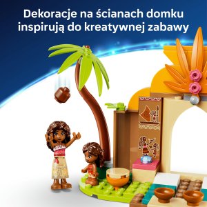 LEGO Disney Vaiana 2 Wiejska chatka i łódź (43282) 6